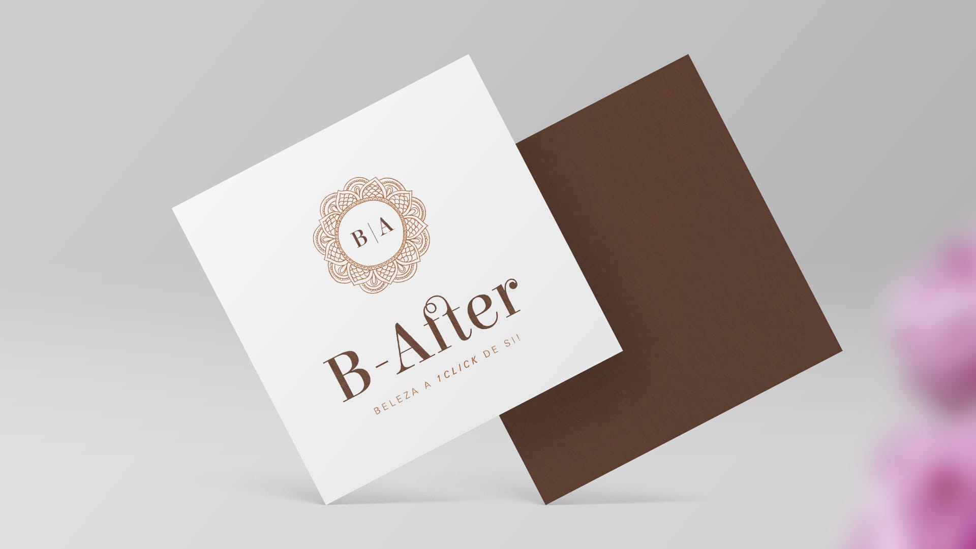 b after